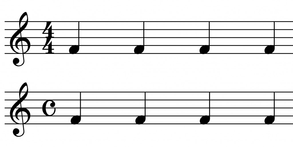 拍子記号4.4